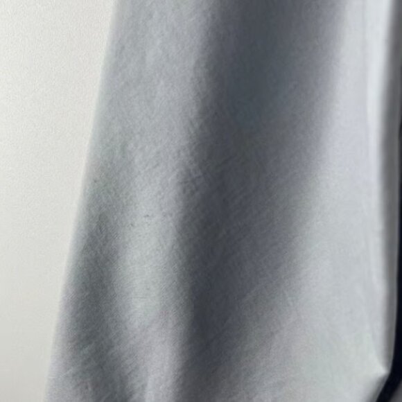 Patagonia Women's White Smoke Hooded Full Zip DWR Jacket Coat Size Large Gray - Picture 9 of 10